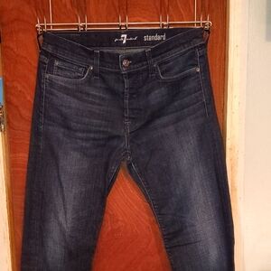 7 For All Mankind Dark Indigo Jeans